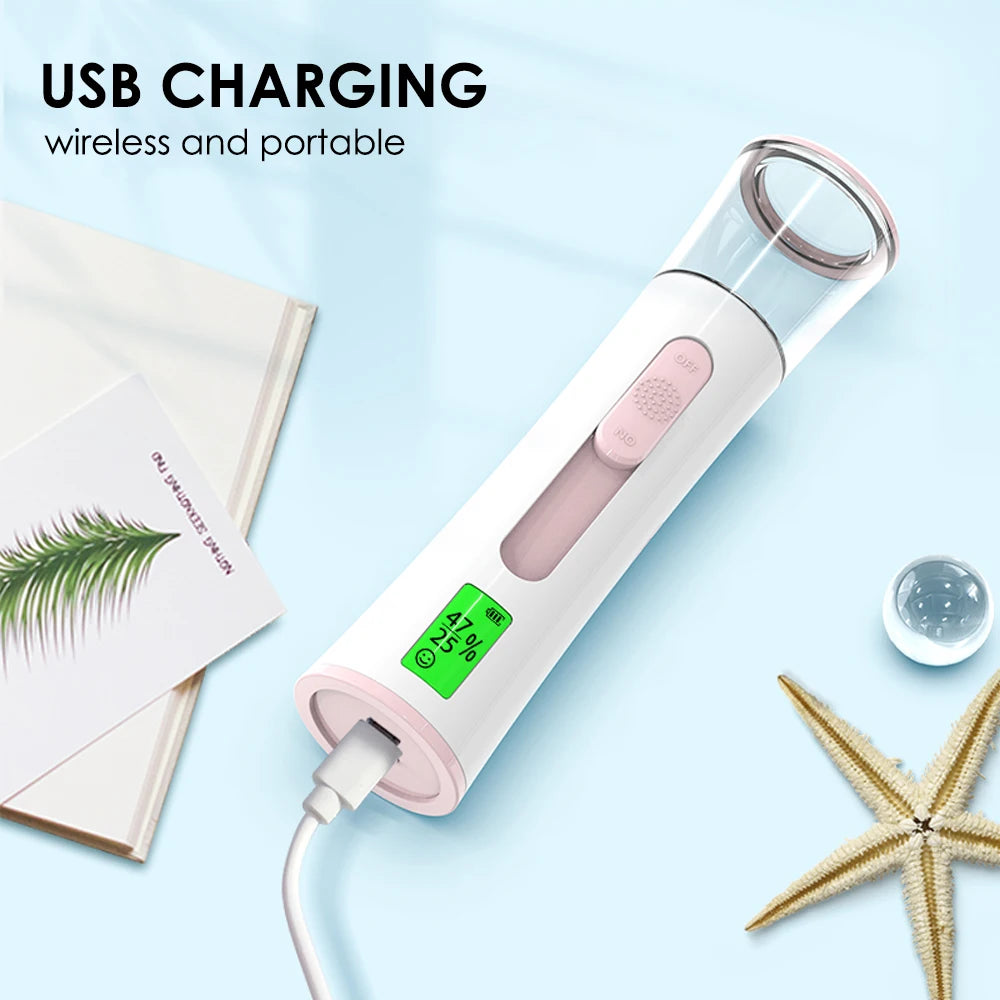Nano Mist Sprayer Face Moisturizer Face Freshener Humidifier Facial Treatments Facial Steamer Skin Care Nebulizer Beauty Health