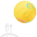 Intelligent dog toy, interactive pet toy, random rolling and jumping, colorful lights, long-lasting battery life of 4 hours, inc