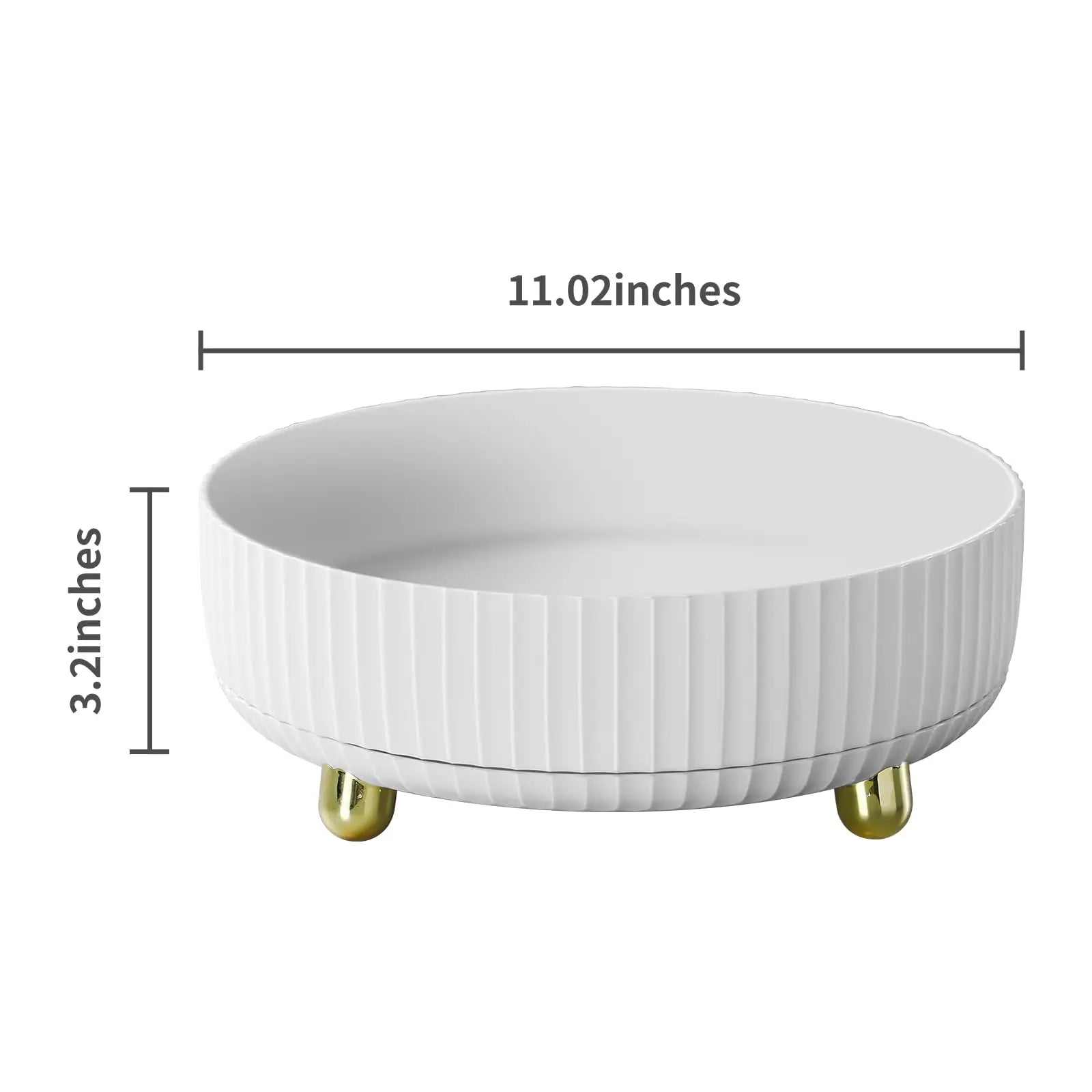 1PCS Cosmetic Perfume Organizer, 360° Rotating Cosmetic Organizer, Large Capacity Cosmetic Organizer for Living Room Bedroom.