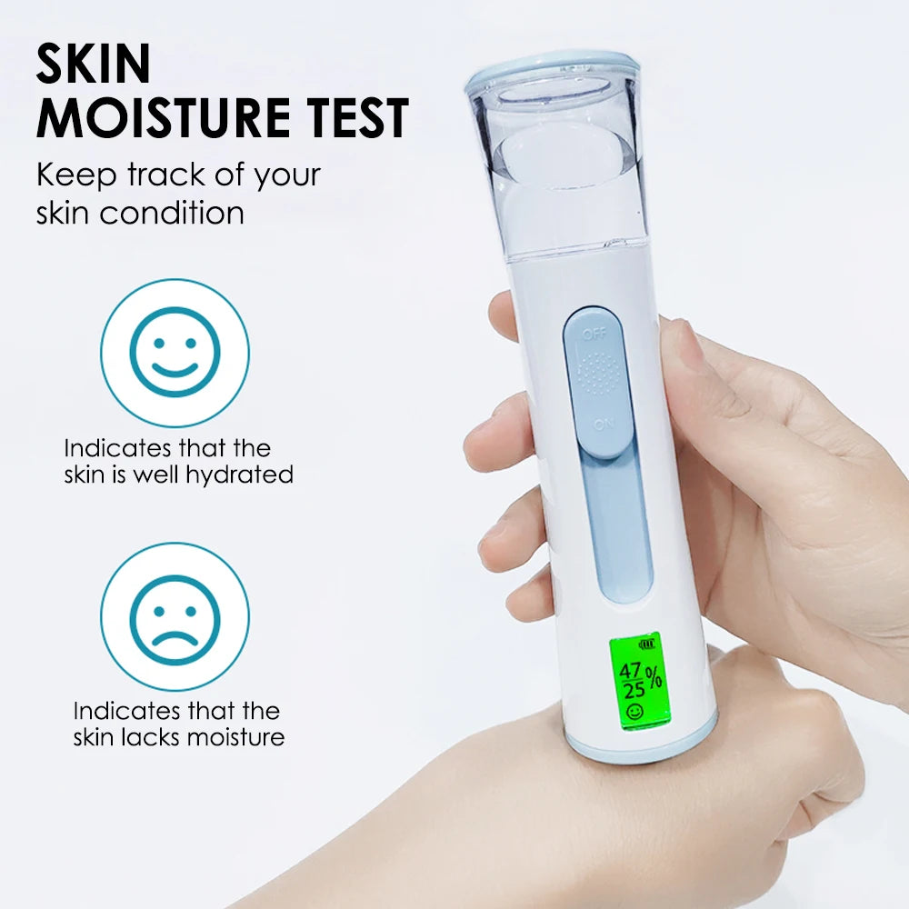 Nano Mist Sprayer Face Moisturizer Face Freshener Humidifier Facial Treatments Facial Steamer Skin Care Nebulizer Beauty Health