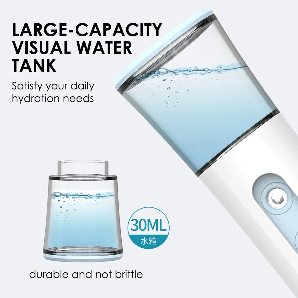 Nano Mist Sprayer Face Moisturizer Face Freshener Humidifier Facial Treatments Facial Steamer Skin Care Nebulizer Beauty Health
