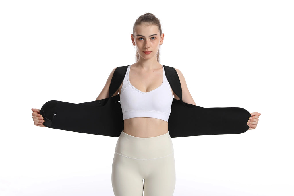 Comfortable Upper and Back Brace Back Brace for Lower Back Pain Posture Corrector for Men and Women