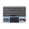 Factory Direct X11-AS Wireless Keyboard 10 Inch Tablet Universal Transparent Backlit Touch Keyboard