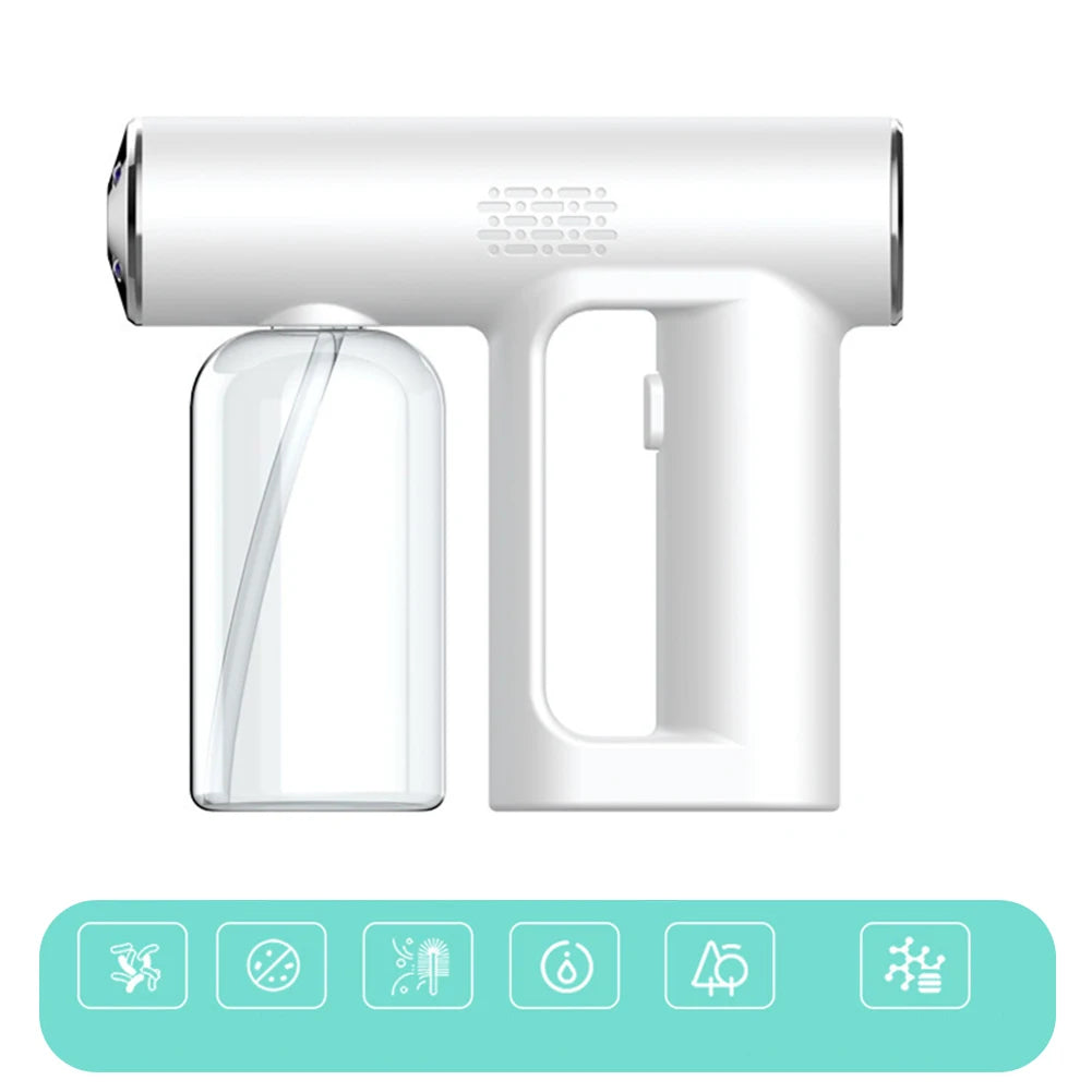 Pulverizer Nano Spray Gun 250ml Nano Mist Sprayer Sanitizer Gun Pulverizer Disinfection Machine Portable Air Sterilizer