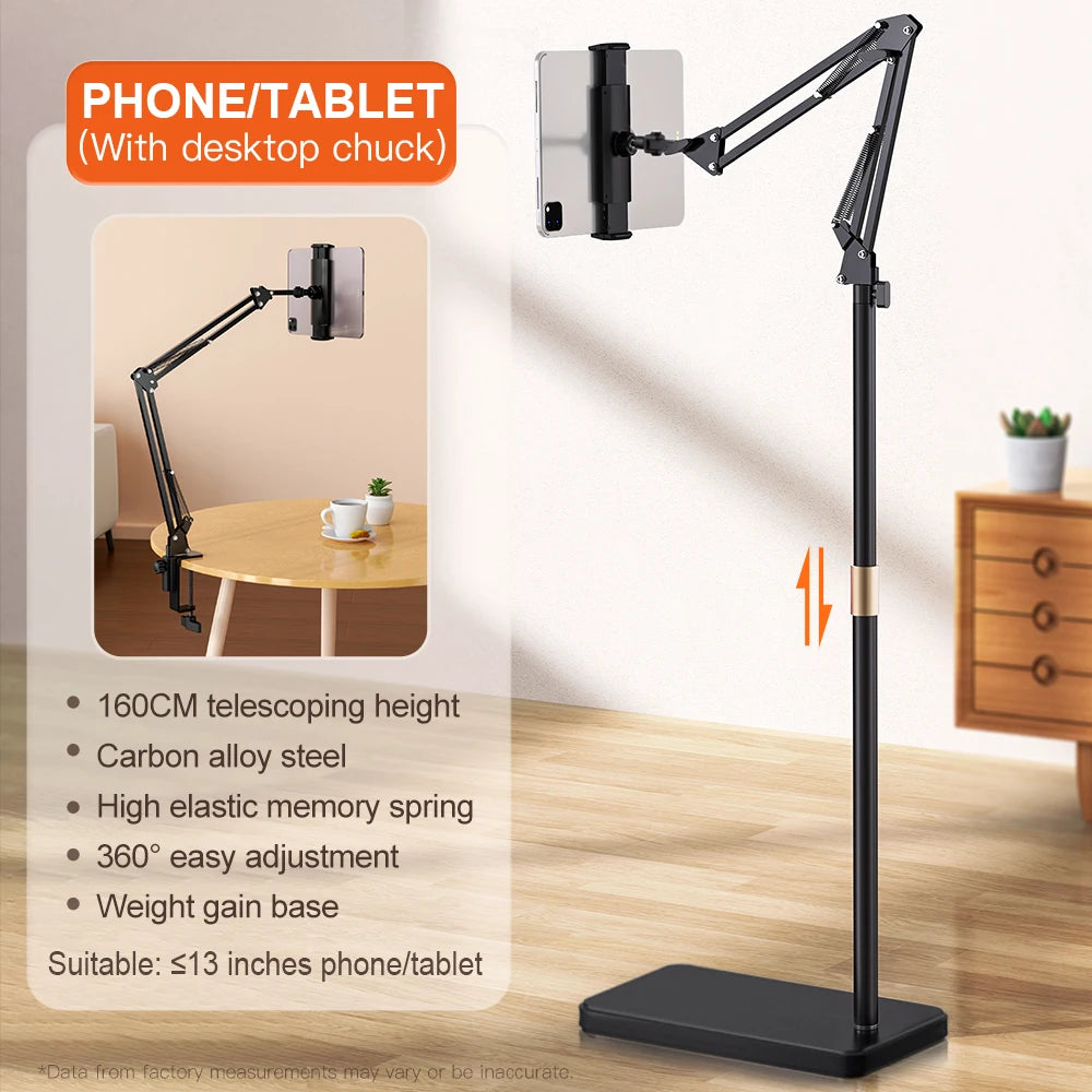 Feixiang Factory Adjustable Height Aluminum Phone Stand Durable Metal Phone Holder Tablet PC Stands for L10 Pro Factory Floor