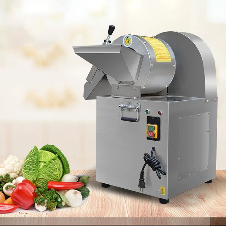 Garlic Ginger Chips Making Machine for Restaurant Hot Selling Portable Onion Dicer Vegetable Chopper Slicer Machine