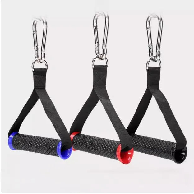 Custom Logo Prime Fitness Handles Anti-slip Gym Handle Heavy Duty Pull-up D Handle GYM With D Ring for Resistance Bands