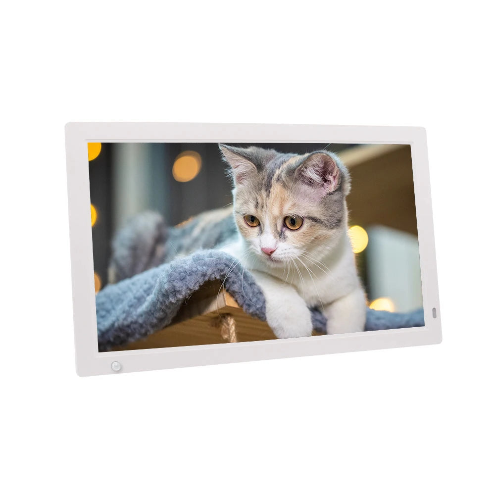 18.5 Inch Digital Photo Frame 19 Inch Motion Sensor Digital Picture Frame Advertising Player Wall Mounted for Pictures Videos