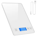 Digital Kitchen Scale 1g-10kg  Food Scale Waterproof Tempered Glass Platform High Accuracy Multi-Function Scale