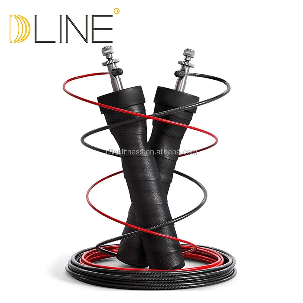Adjustable Heavy Weighted Speed Jump Rope With Customized Handle Heavy Exercise Sweatband Wire Skipping Rope