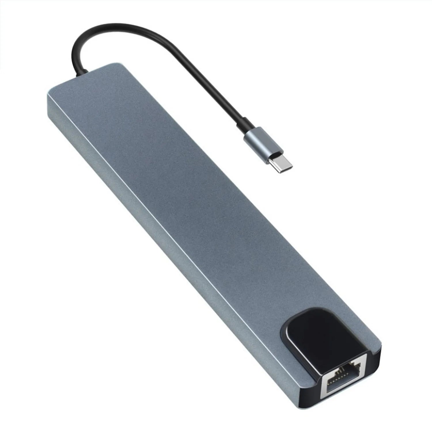 USB Type c Hub 8 in 1 Compatible USB C Hub 8 Port Multi Function Con Ethernet for  Laptops
