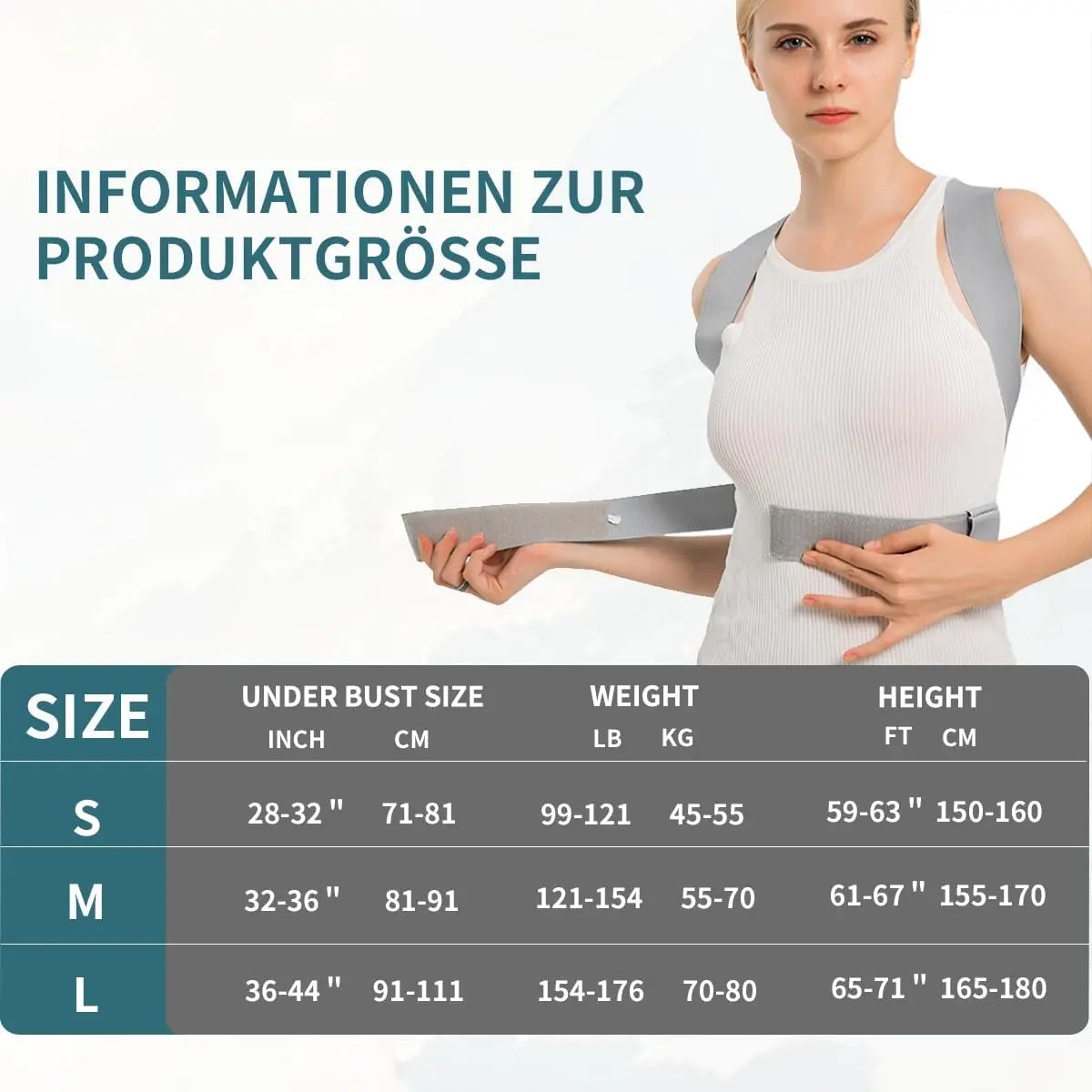 Comfortable Ergonomic Design Back Straightener Posture Corrector Back Support Brace for Adult
