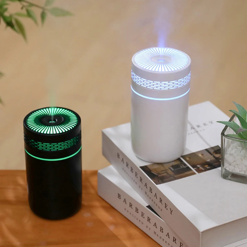 Top Selling Quality Electric Cup Humidifier Usb Oil Diffuser Aroma Portable Car Mini Led Humidifier for Bedroom