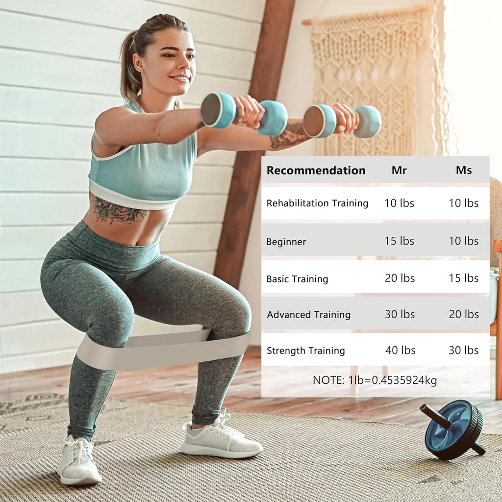 2024 Wholesale Zakerda Elastic Fitness Bands Set Training Pink Latex Loop Exercise Resistance Bands Set Gym Yoga Sport Workout
