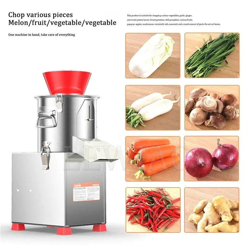 Stuffing Chopping Machine Vegetable Chopper Garlic/Shallot/Meat Shredding Grinder Machine Dumpling Filling Machine