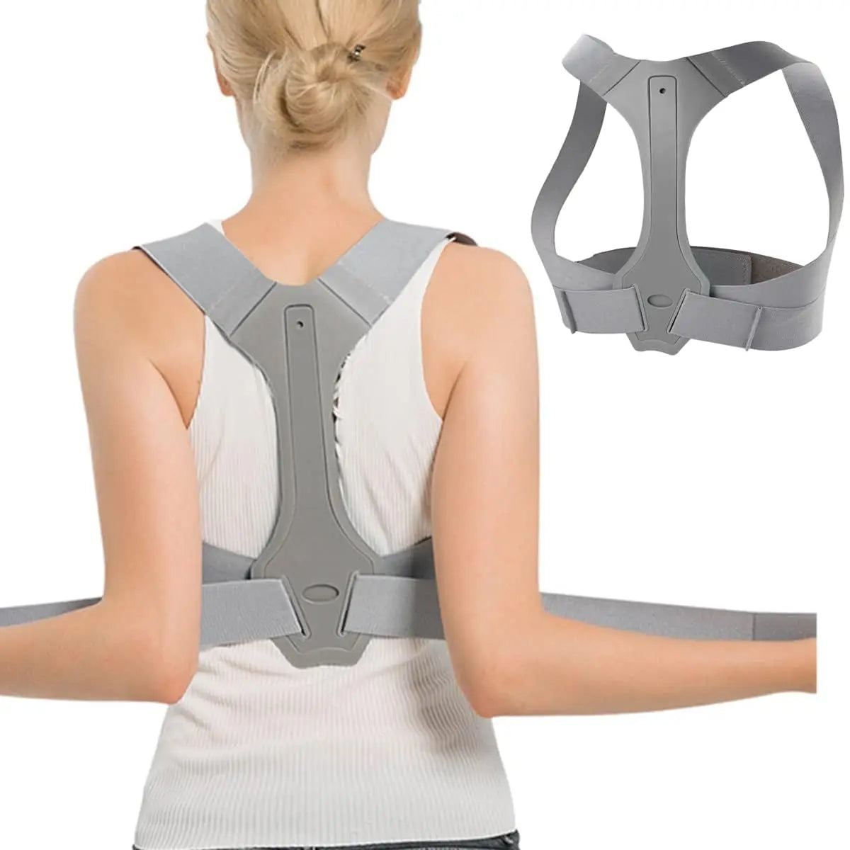 Comfortable Ergonomic Design Back Straightener Posture Corrector Back Support Brace for Adult