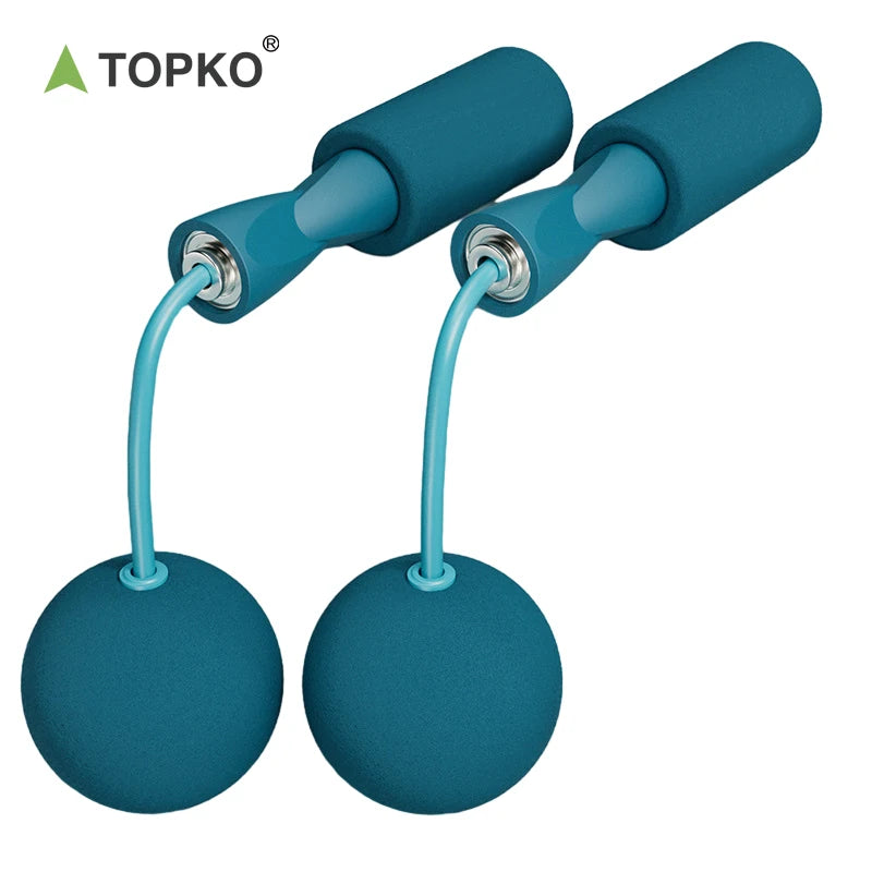 TOPKO Stocked New Arrival Cordless Jump Rope for Exercise Fitness Weight Loss Skipping Rope