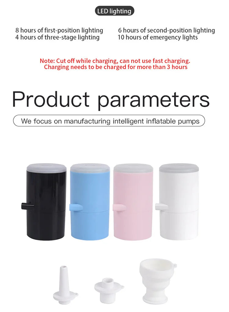 Chitwan Hot Business Trip Mini Vacuum Pump Travel Electric for Vacuum Storage Bags for Cloth Storage and Coat Storage Save Space