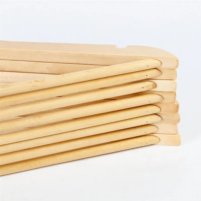 Solid Wood Clothes Hangers Drying Rack Clothing Store Shop Display Show Suit Shirt Trousers Underwear Closet Organizer