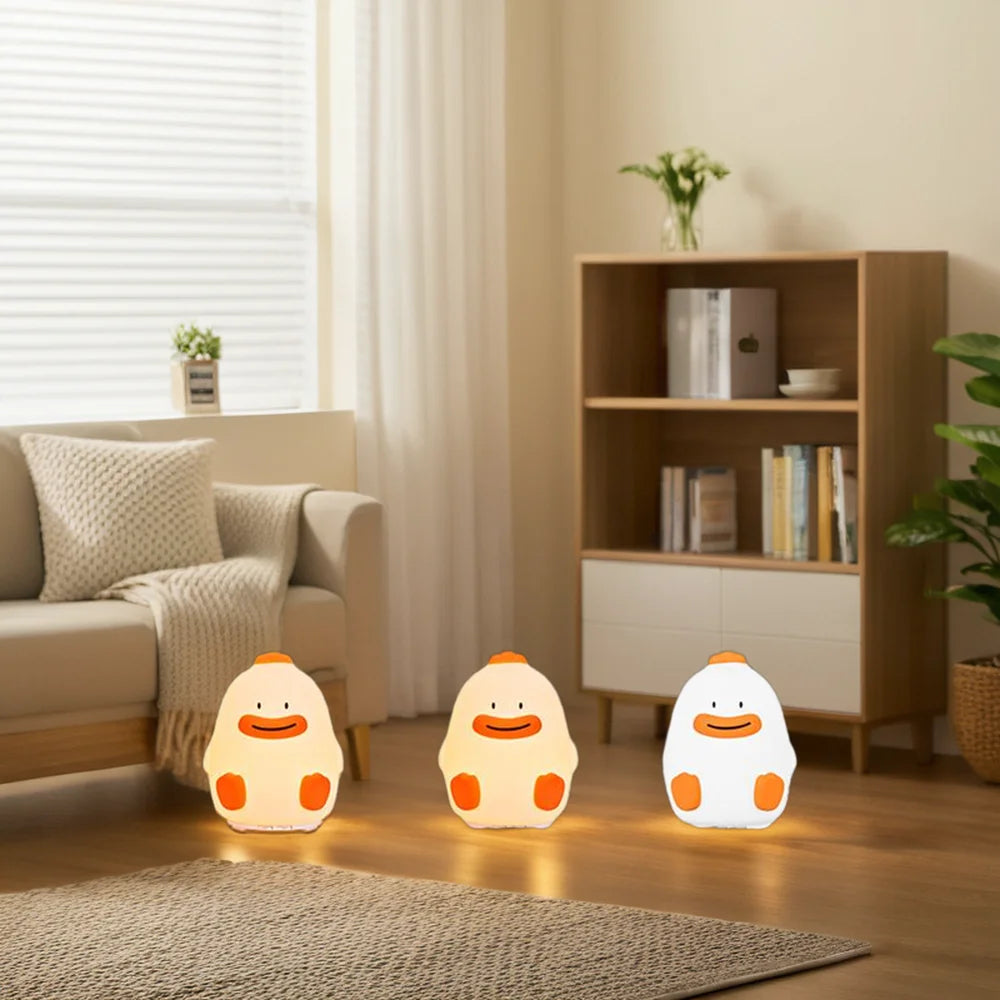 ICARER FAMILY Duck Rechargeable Humidifiers Aromatherapy Humidifier With Lamp Function for Car and Home Use