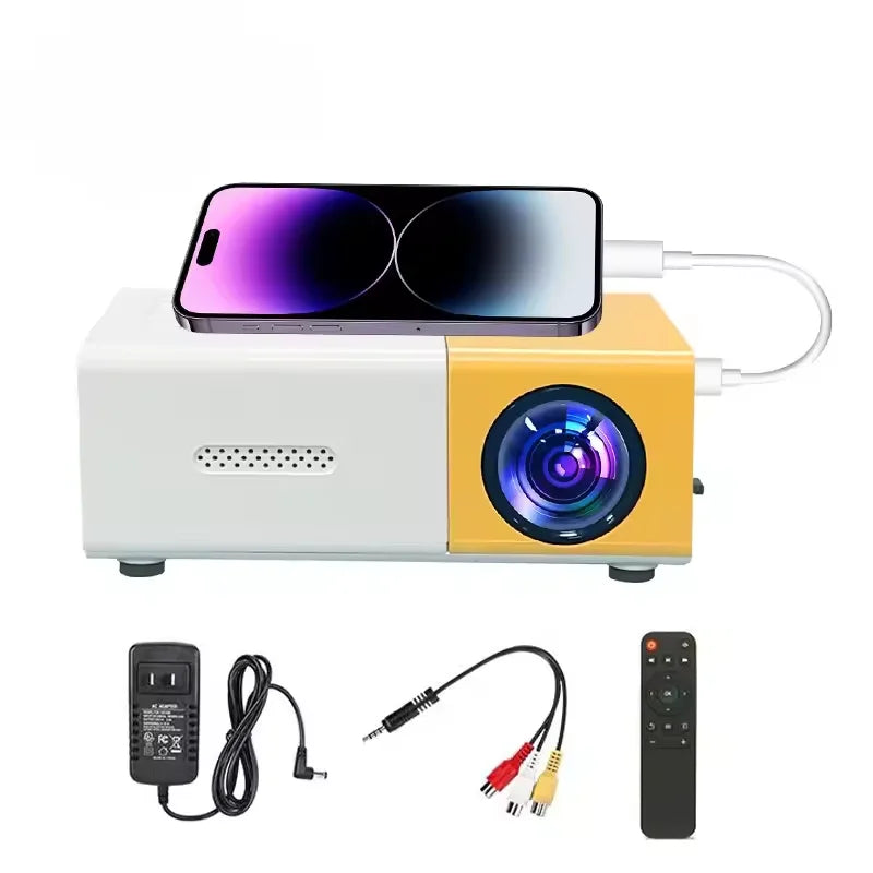 YG300 Smart Android Projector Mini Tv Laser Beam Projector Yg300 Mini Projector