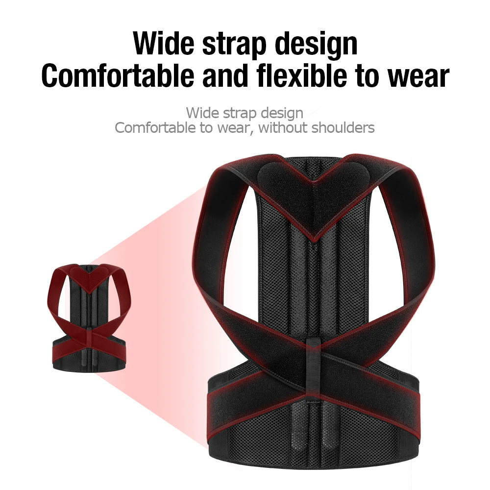 Back Brace Posture Corrector for Women and Men Provide and Back Pain Relief