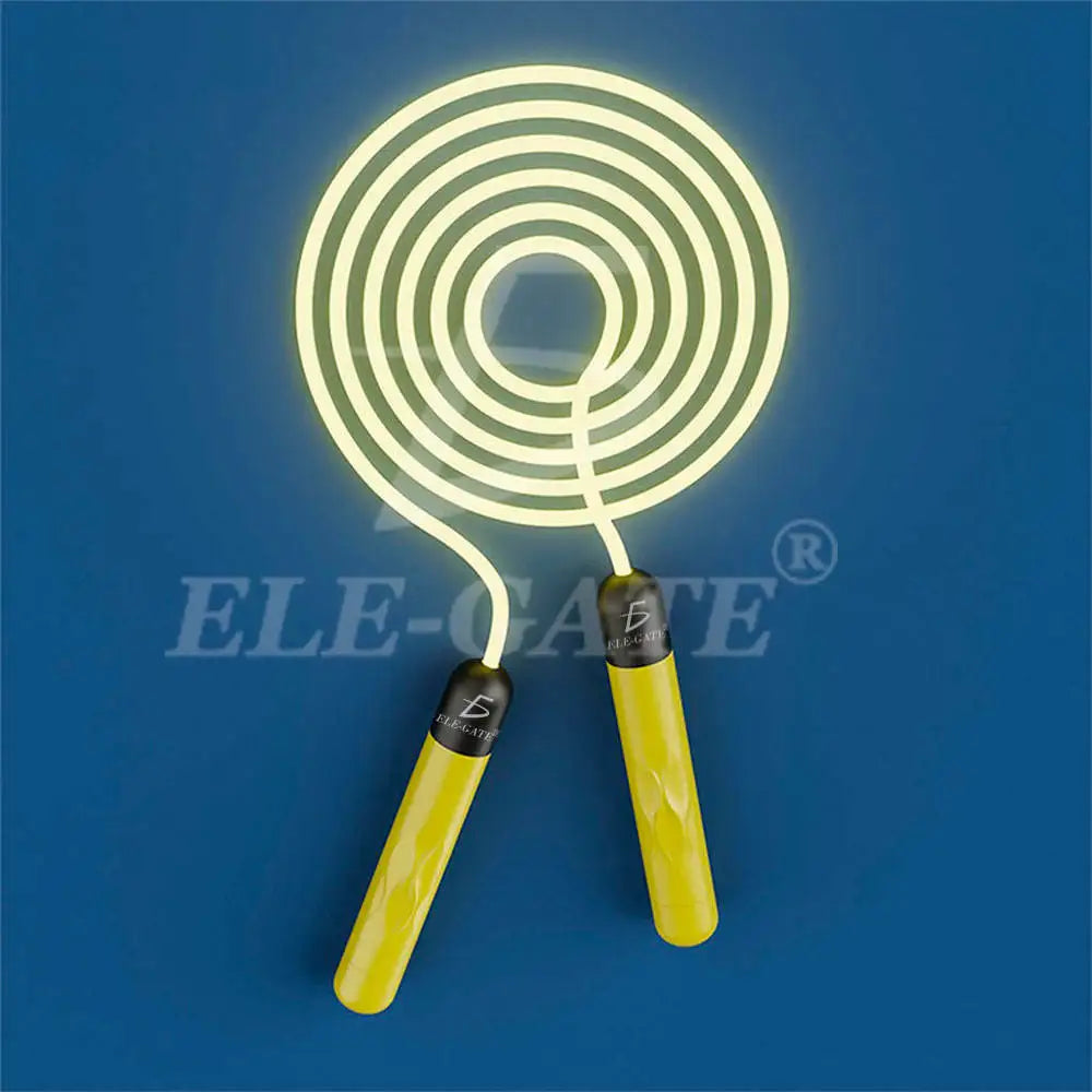 ELEGATE Adjustable LED Light Jump Rope with Bright LED Lights DEP.13.LED