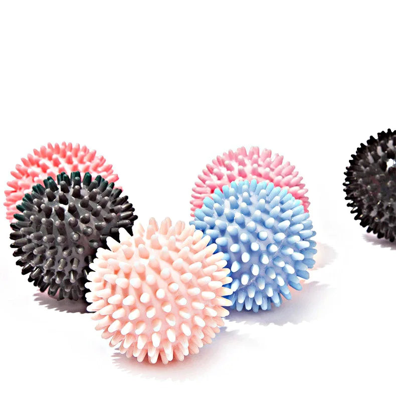 Hard Massage Ball Multi-Functional PVC Yoga Massage Fascial Ball for Neck Hand Body Arm Leg Foot Massager