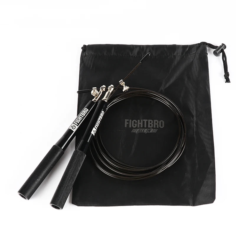 Hot Sale Adjustable Length Tangle-free Jump Rope With Ball Bearings for Fitness