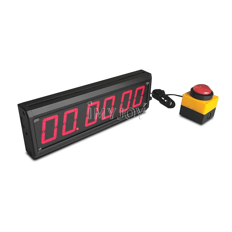 Hand-Eye Coordination Reaction Quick Touch and Tap Timer Push Button Led Digital Clock Ten Second Game Console Challenge