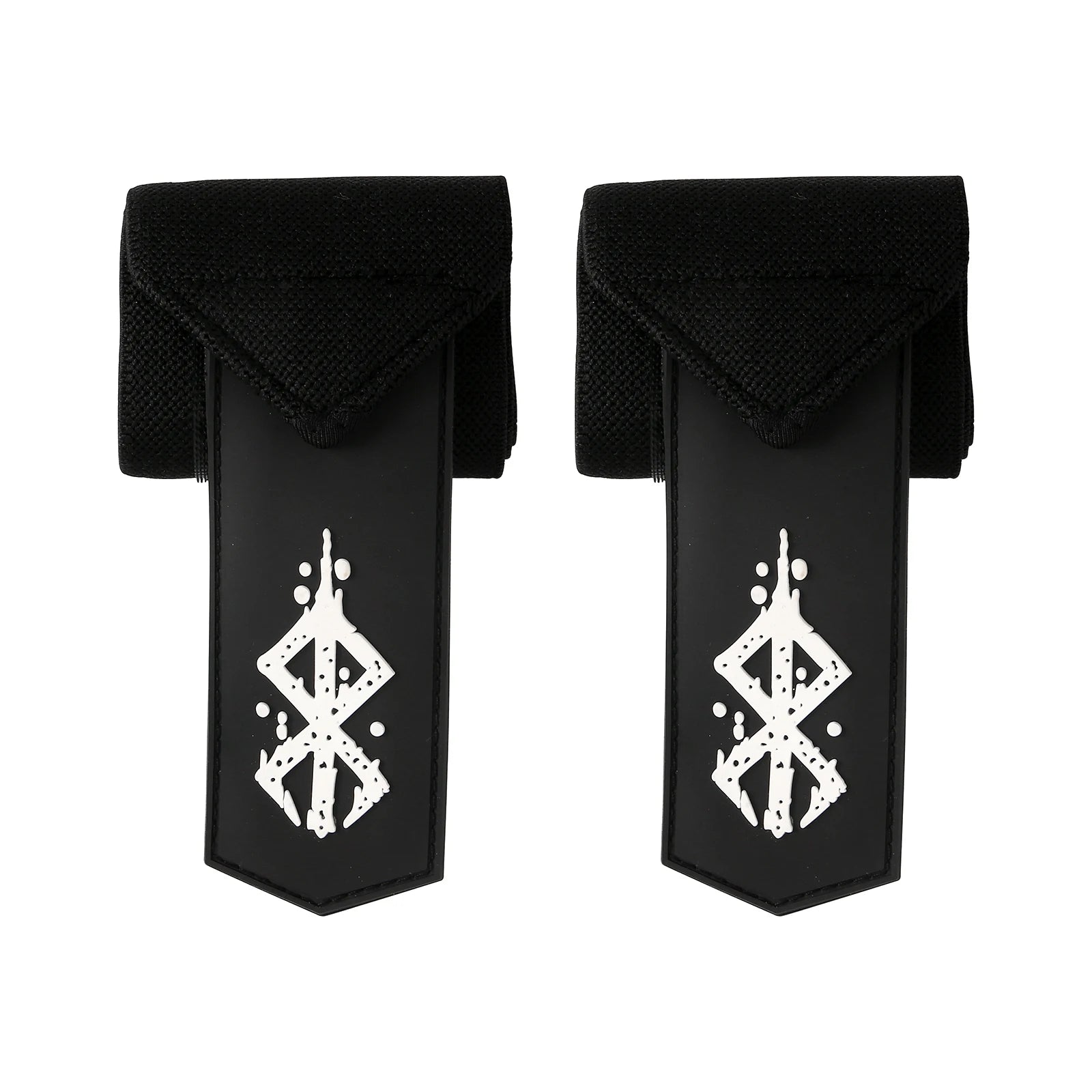 Wholesale Gym Accessories Custom Rubber Logo Weightlifting Wrist Wraps Wrist Bandage for Heavy Duty Workout