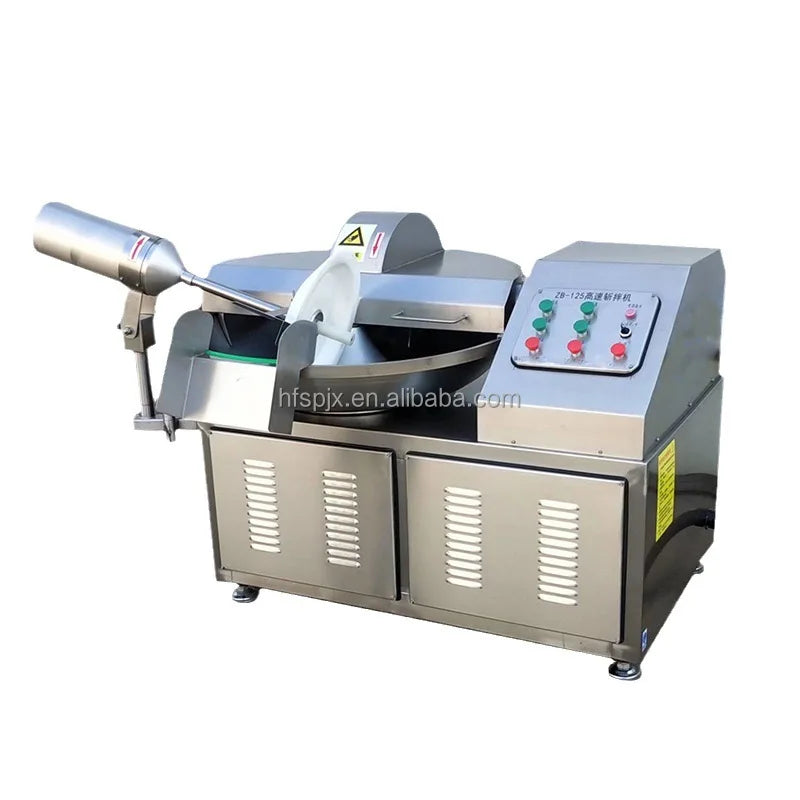Commercial Automatic Meat Vegetable Chopper Mixer Beef Vegetable Cutting Machine with Filling Mudding Functions New Condition