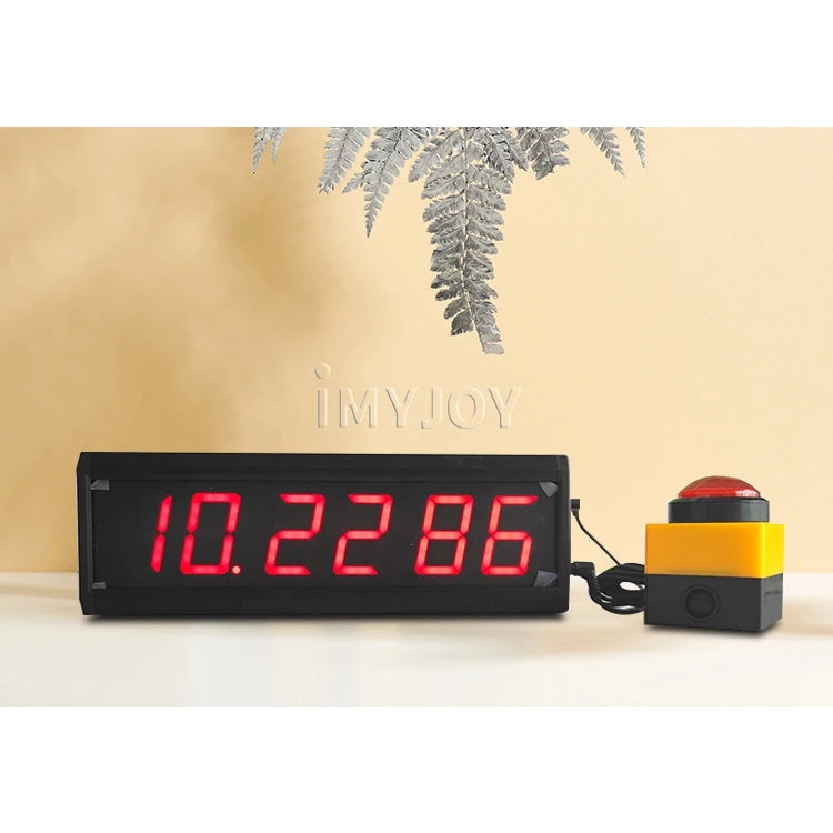 Hand-Eye Coordination Reaction Quick Touch and Tap Timer Push Button Led Digital Clock Ten Second Game Console Challenge