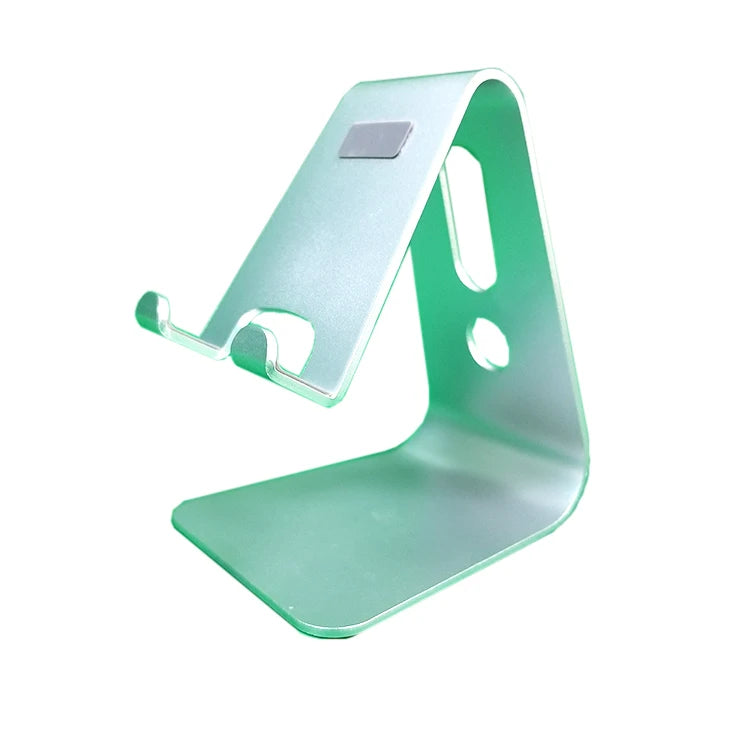 Custom Color logo Cell Phone Stand Aluminium Alloy Cell Phone Tablet PC Desk Holder Universal Aluminium Mobile Phone Stand