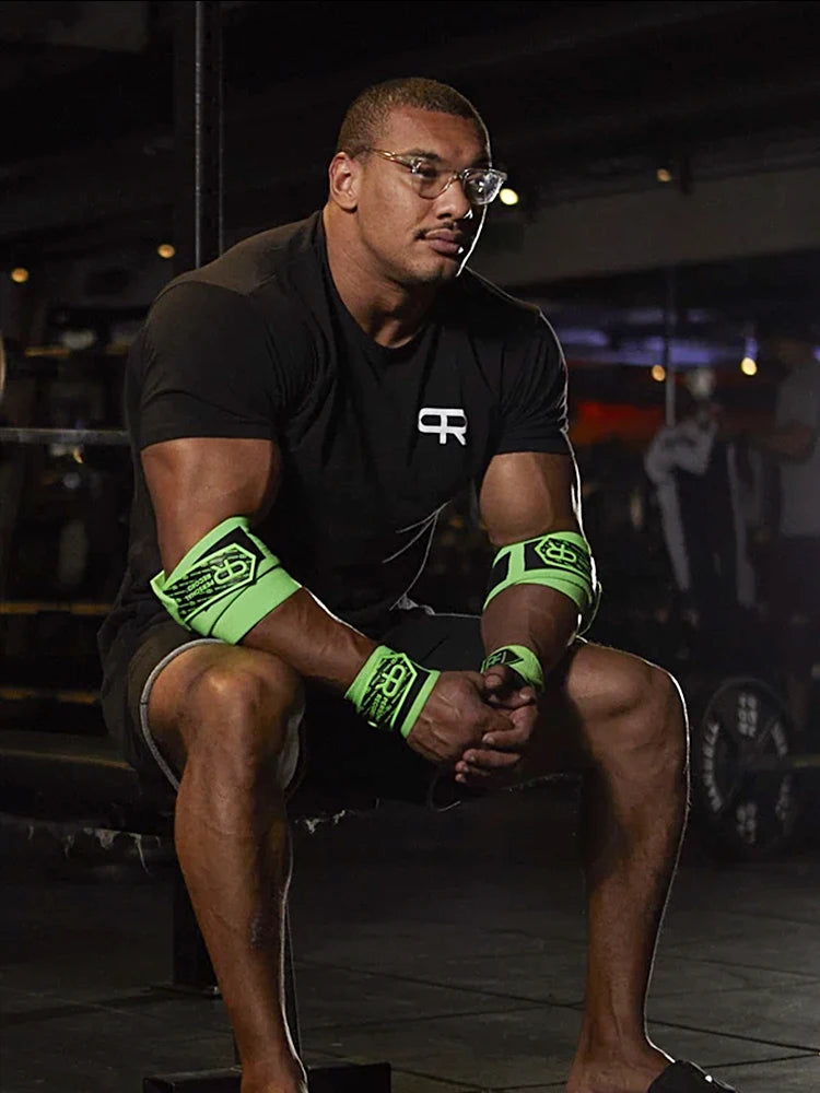 High Grade Custom Hand-Adjustable Wrist Support Bands Weightlifting Straps and Wrist Wraps for Fitness Safety First