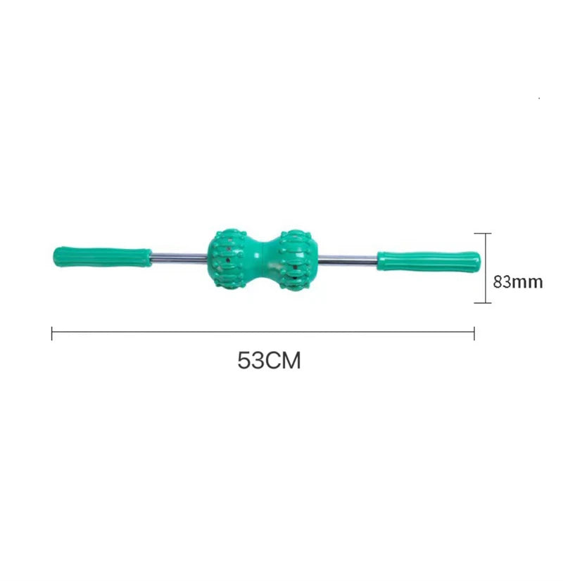 Handheld Strong Magnetic Therapy Massage Ball Acupoint Stick Meridian Dredging Tool for Back Pain Relief Muscle Massager