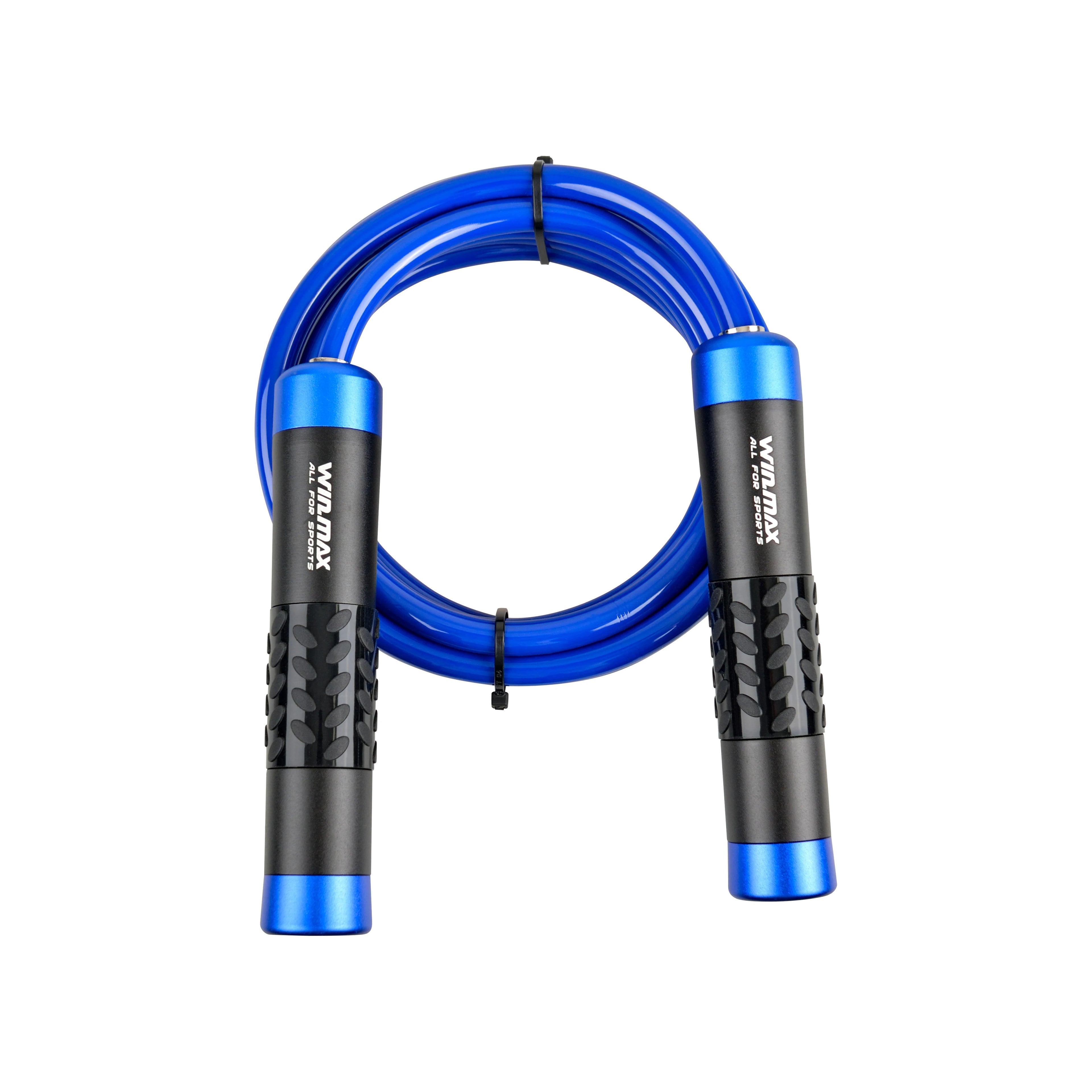 Win.max High Quality Weighted Jump Rope with Aluminum Alloy Non-Slip Handles and Solid PVC Rope-Unisex Gym Workout