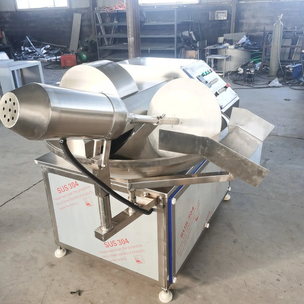 Commercial Automatic Meat Vegetable Chopper Mixer Beef Vegetable Cutting Machine with Filling Mudding Functions New Condition