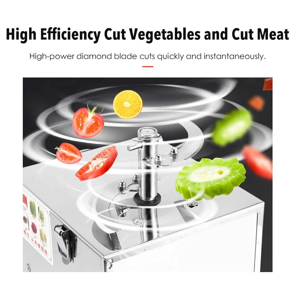XEOLEO Commercial Stuffing Chopping Machine Vegetable Chopper Garlic/Meat Shredding Grinder Machine Dumpling Filling Machine