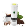 20 Bar Automatic Portable Espresso Maker Battery/USB Fast Heating Household Car Use Spanish Compatible Ground Coffee Capsules