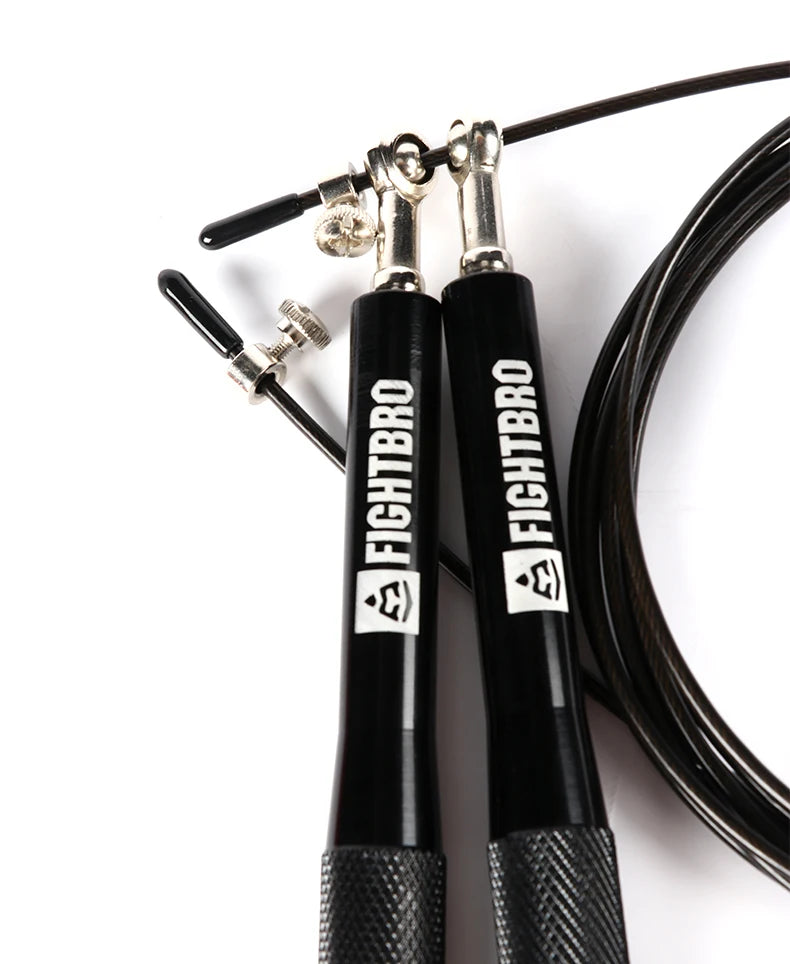 Hot Sale Adjustable Length Tangle-free Jump Rope With Ball Bearings for Fitness
