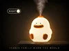 ICARER FAMILY Duck Rechargeable Humidifiers Aromatherapy Humidifier With Lamp Function for Car and Home Use