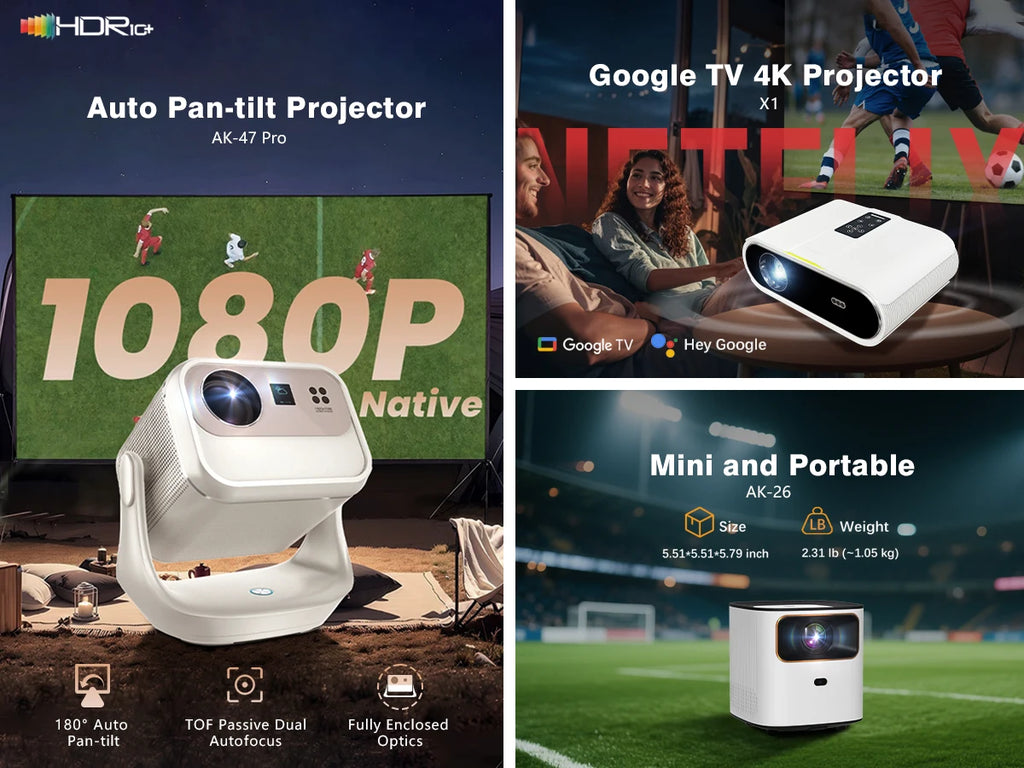 4K 3D Smart Android Interactive Multimedia Best Sell Hologram Phone Lumens Lcd 5G Wifi Mini Projector