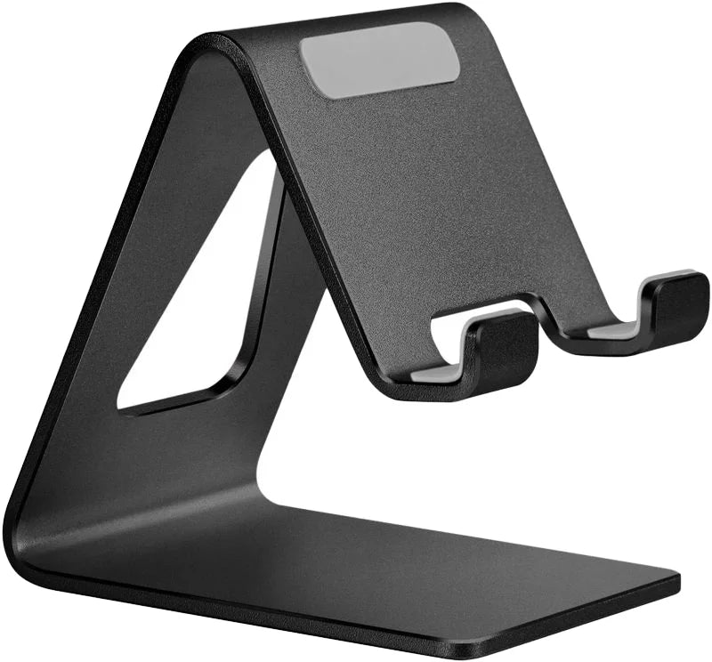 Custom Color logo Cell Phone Stand Aluminium Alloy Cell Phone Tablet PC Desk Holder Universal Aluminium Mobile Phone Stand