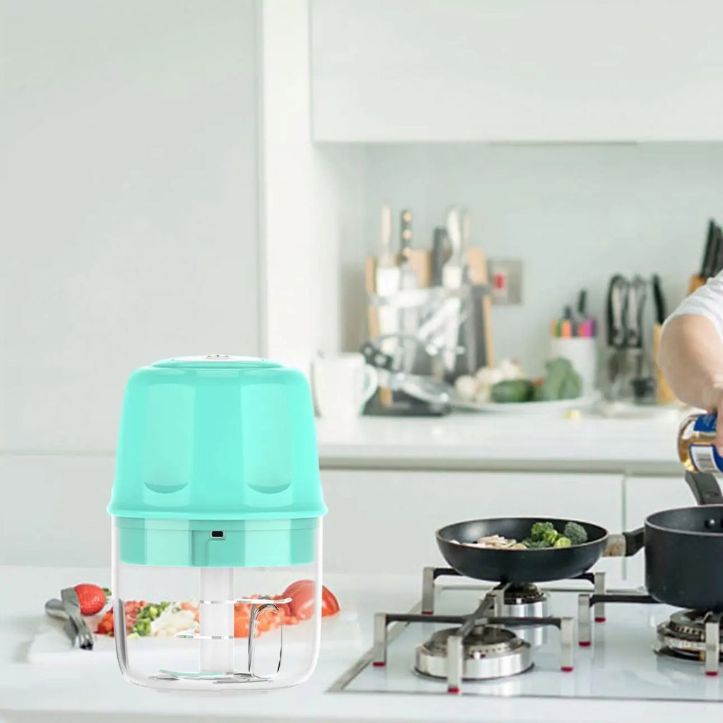 Dropshipping Wireless Mini Electric Onion Chopper Pro Vegetable Chopper