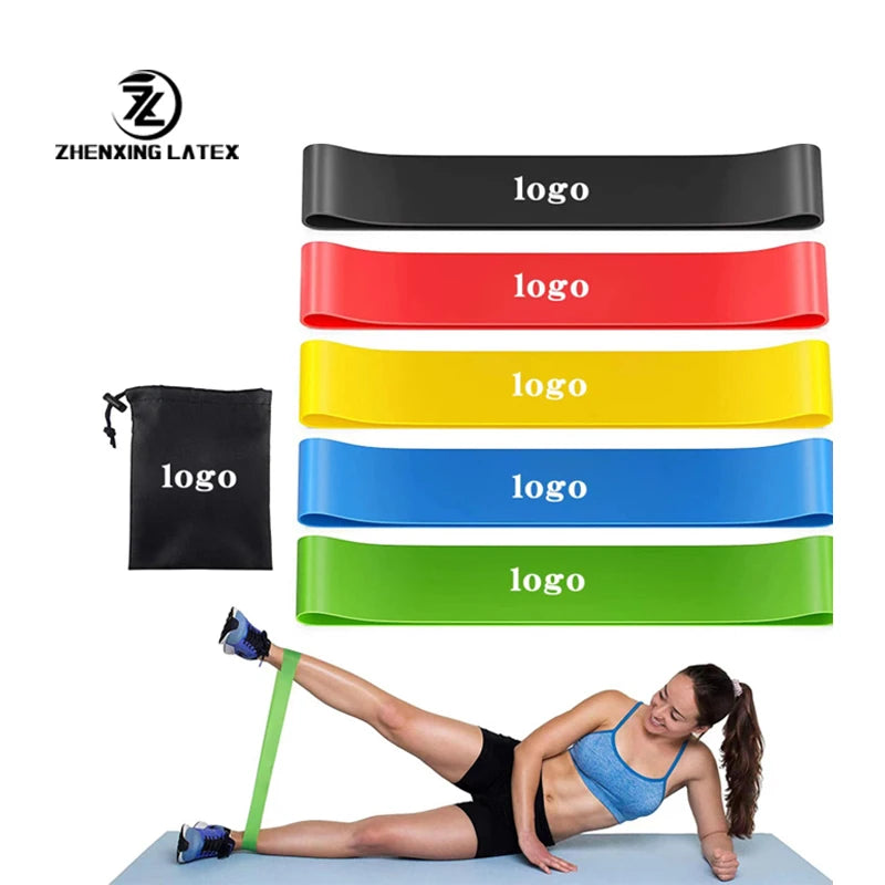 High Quality Mini Band TPE Body Building Gym Stretch Mini Bands Looped Resistance Bands