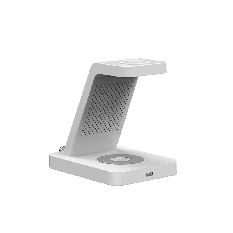 Funxim S5 Smart Technology Magnetic 3-in-1 Wireless Charger Fast Charging Earphone Smart Watch iPhone CE RoHS Certified Hot
