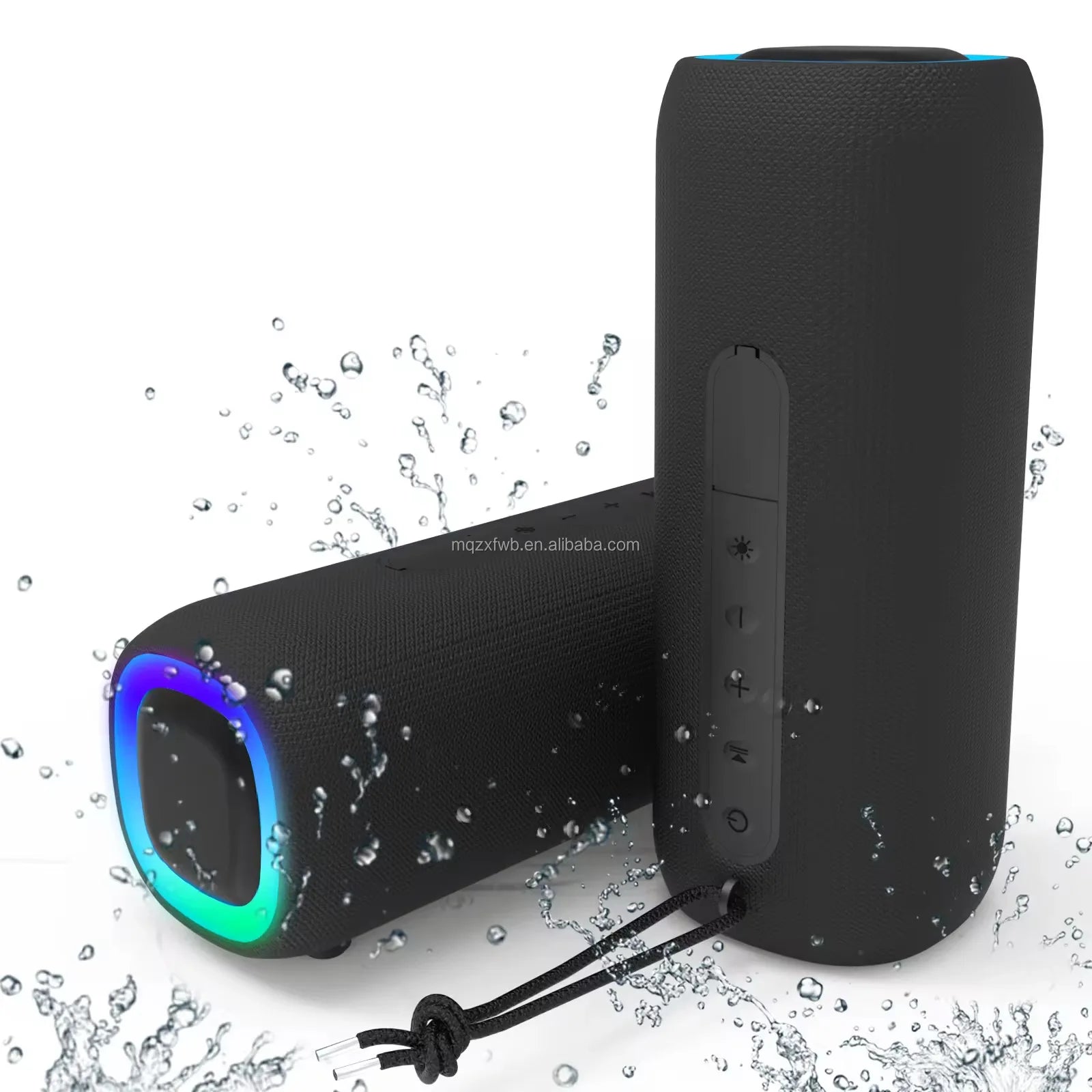 US Warehouse Outdoor Bluetooth Speaker Portable Player Bluetooth Connection-AB