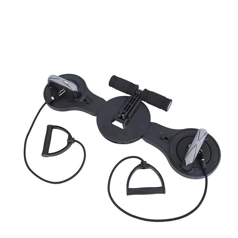 3-in-1 Home Gym Adjustable Push-Up Sit-Up Bar Stand Multi-Functional Push-Up Board Resistance Bands Made Durable ABS Material