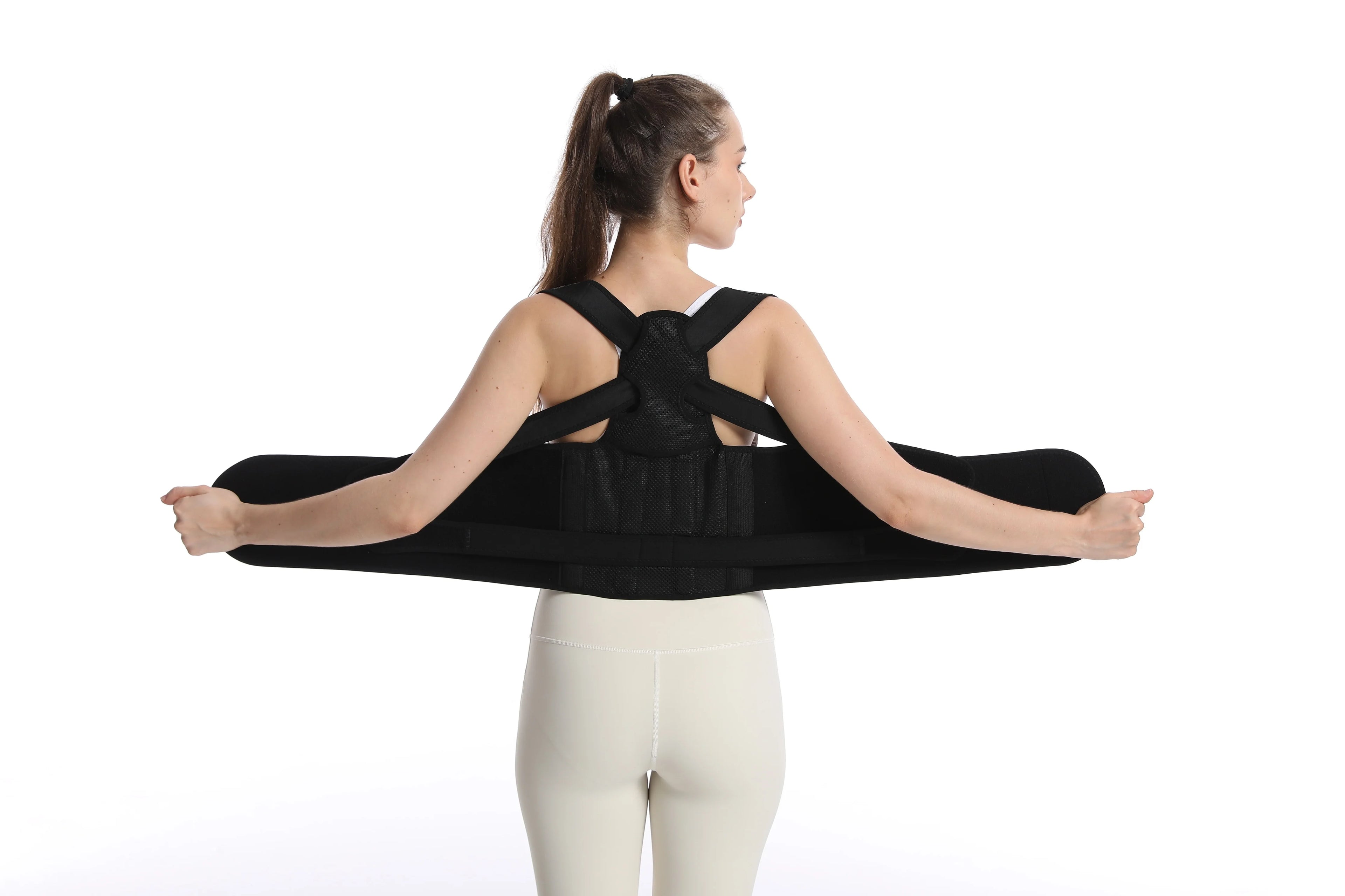 Comfortable Upper and Back Brace Back Brace for Lower Back Pain Posture Corrector for Men and Women